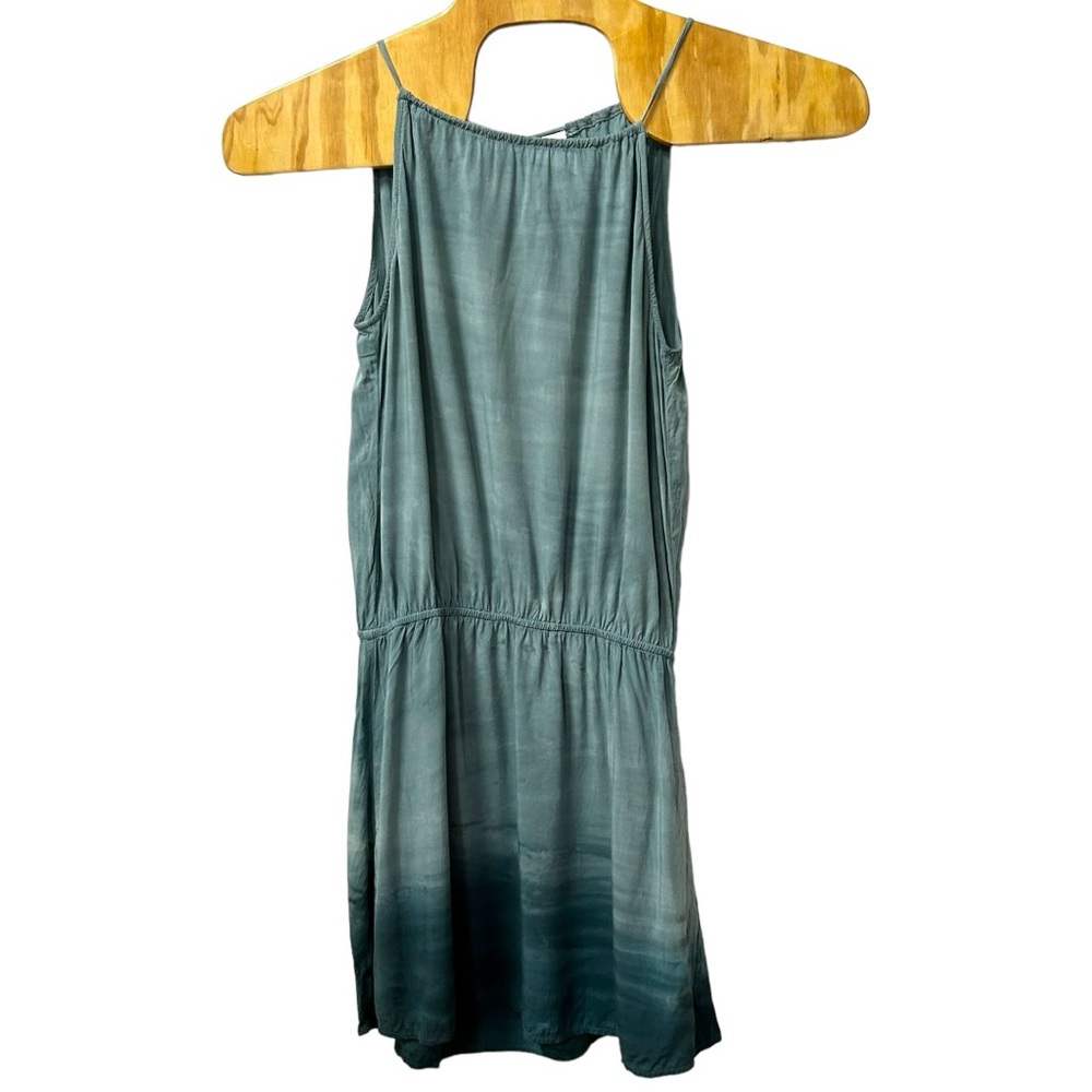 Michael Stars Women’s‎ Dalia Halter Ombré Mini Dress    Sz L - Picture 2 of 8